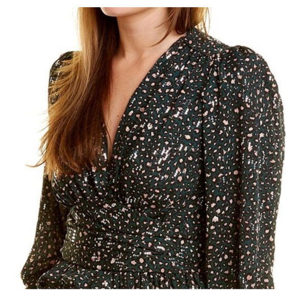 Anthropologie x Sabina Musayev Blouse Babydoll Puffy Longsleeve Mobwife S - Picture 2 of 13